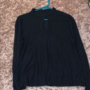 Black long sleeve shirt